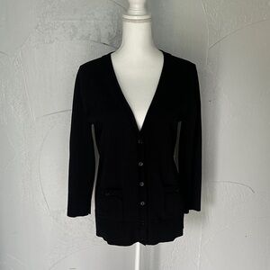 Cozy-Chic Spence Sweater with Front Button Pockets